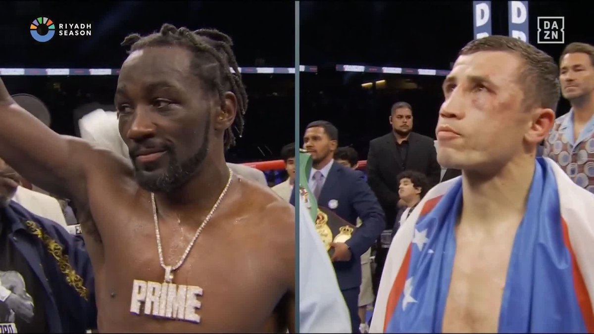 𝗕𝗨𝗗 𝗜𝗦 𝗔 𝗙𝗢𝗨𝗥-𝗪𝗘𝗜𝗚𝗛𝗧 𝗪𝗢𝗥𝗟𝗗 𝗖𝗛𝗔𝗠𝗣𝗜𝗢𝗡 Terence Crawford defeats Israil Madrimov by UD to win the WBA World Super Welterweight Title 👑 📝 116-112, 115-113, 115-113 #CrawfordMadrimov | DAZN Boxing | #RiyadhSeasonCard
