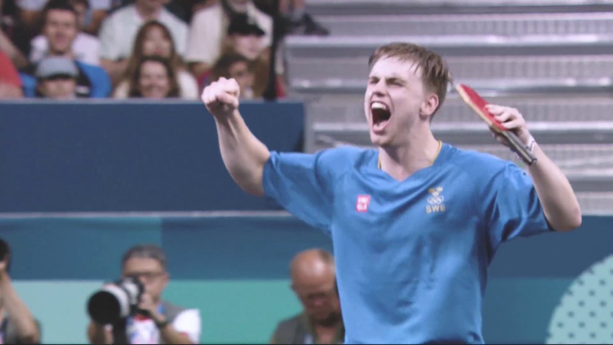 OS-final! 🏓🇸🇪 I eftermiddag smäller det! 🤩 📲 Se finalen i dag 14.30 på Kanal 5 och Max.