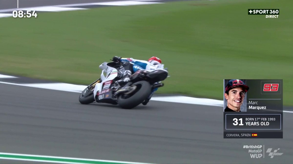Les livrées spéciales font leur apparition en piste dès le warm-up 🤩 Une préférée ? 😍 #BritishGP | #MotoGP