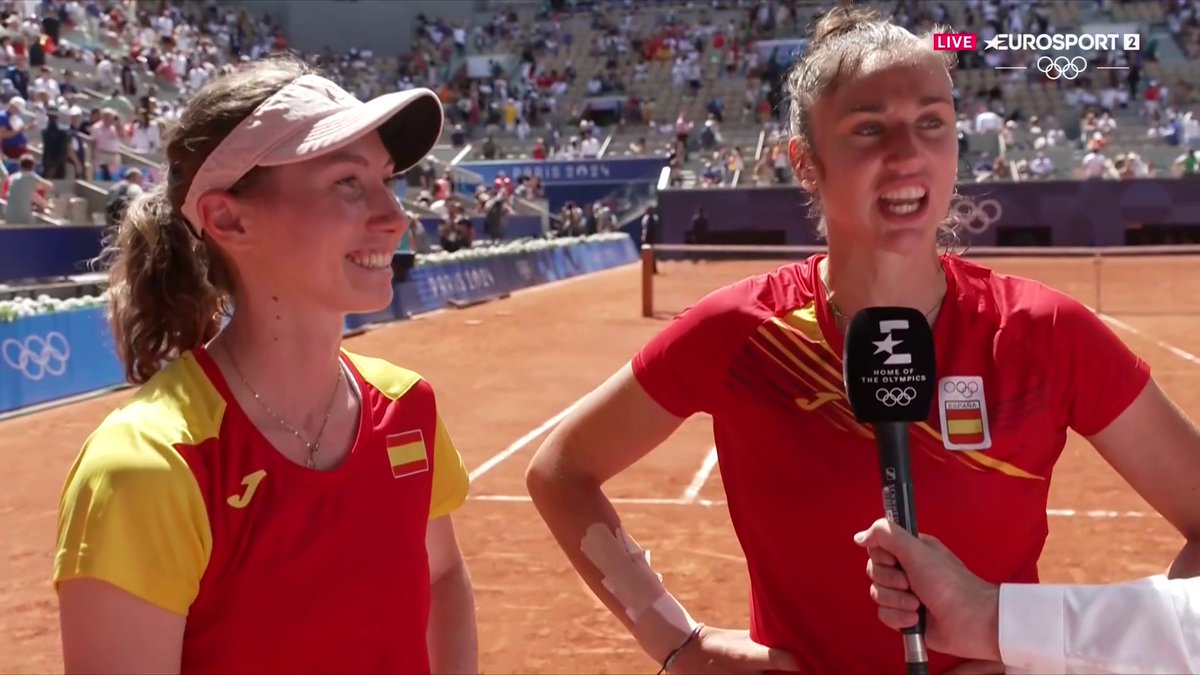 Pierden en semifinales, hay riesgo de perder la medalla olímpica...pero no para Cristina Bucsa "Salió de la pista y en mitad del pasillo me dijo: vamos a ganar el bronce" Alex Corretja 🎙️
