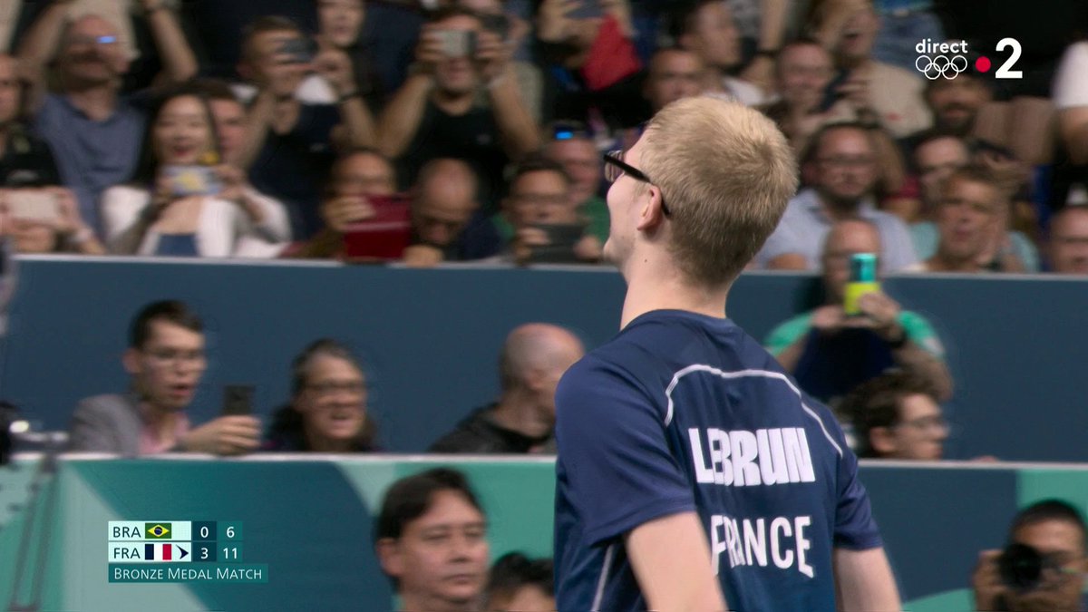 🏓🇫🇷 HISTORIQUE. FÉLIX LEBRUN DÉCROCHE LA PREMIÈRE MÉDAILLE OLYMPIQUE DEPUIS 1992 POUR LE TENNIS DE TABLE FRANÇAIS.🥉(France 2) #Paris2024