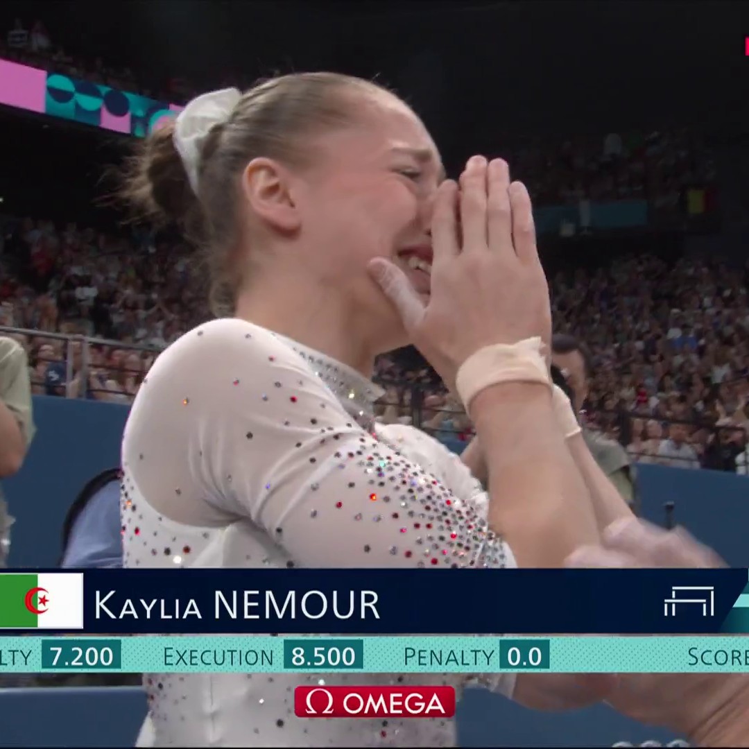 🥇🇩🇿 Kaylia Nemour est championne olympique ! #Paris2024
