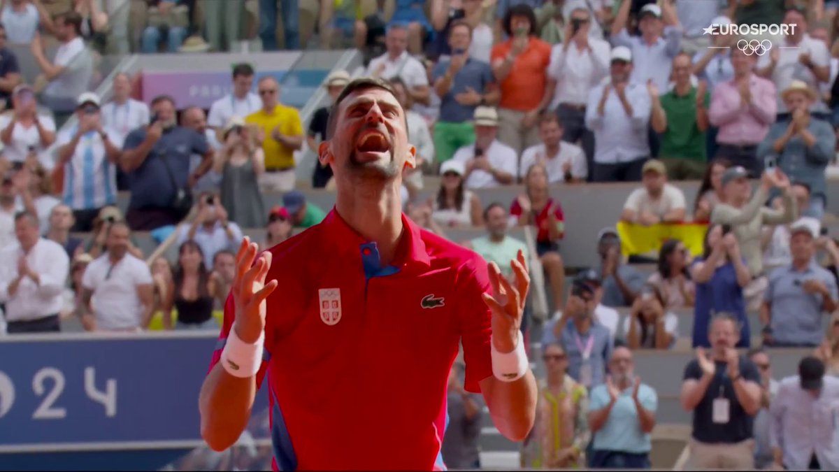 Djokovic conquista o ouro nos Jogos Olímpicos! 🥇