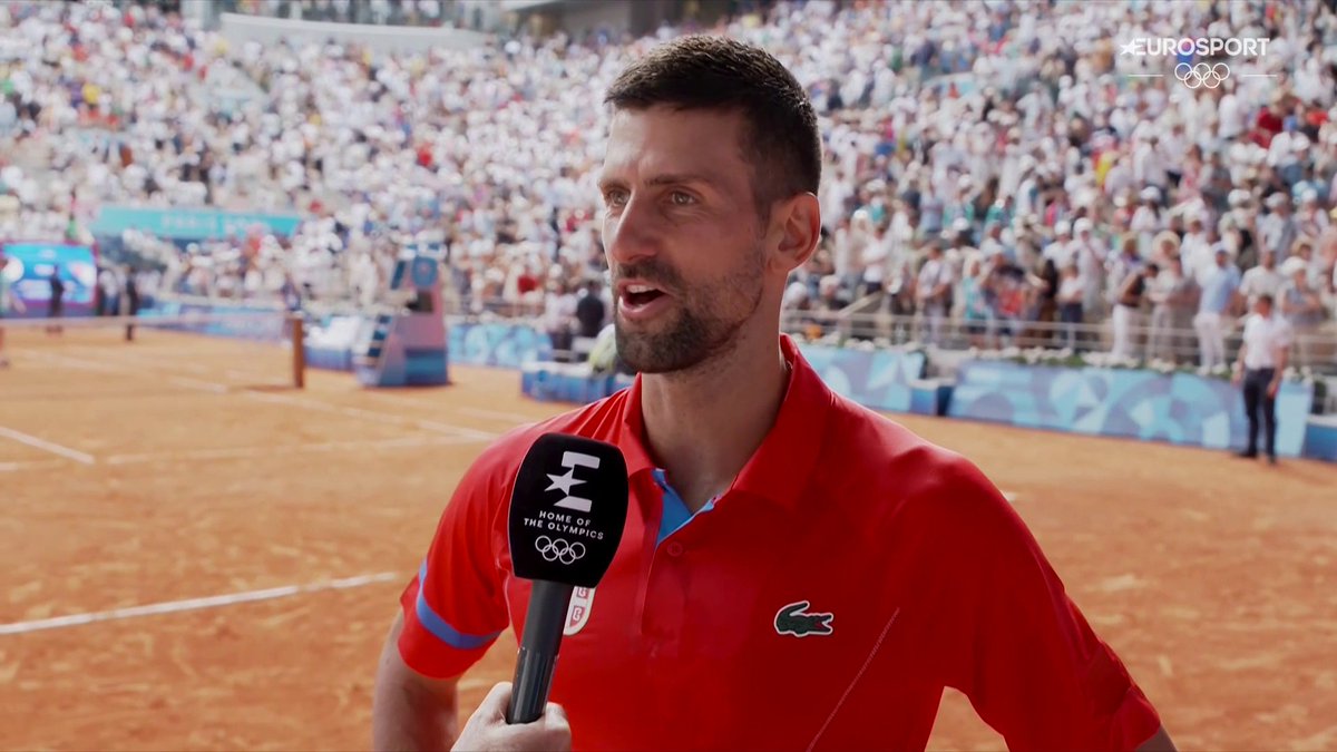 "Jag är fortfarande i chock, jag har givit allt för att vinna guld" 🏆 - Novak Djokovic, efter att vunnit guld i Paris 2024 📲 Streama varje ögonblick från OS i Paris 2024 – bara på Max