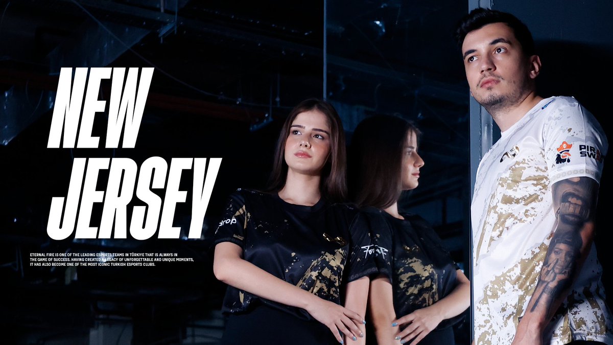 New Jersey. New Collection. New Era. Eternal Fire is always the one. 🛒 #YeniZaferlere #toNewGlories | #yüzdeyüzgaming #GösterGücünü