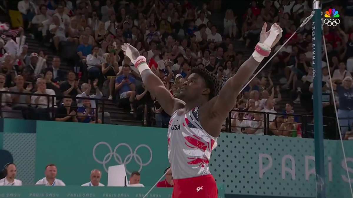 not enough people have talked about Frederick Richard and it’s really crazy to me. this man scored the HIGHEST for the US men’s gymnastics team where are this man’s flowers?!
