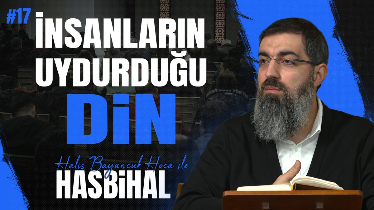 "Adam, Allah'ın Kitab'ını okumuyor ama şeyhinin kitabını okuyor. Peygamber'in (sav) hayatını bilmiyor ama hocasının çay saatini bile biliyor." Kitap'tan Yüz Çevirenlerin Cezası Budur! 🔴 Halis Hoca ile Hasbihâl #17 🔗