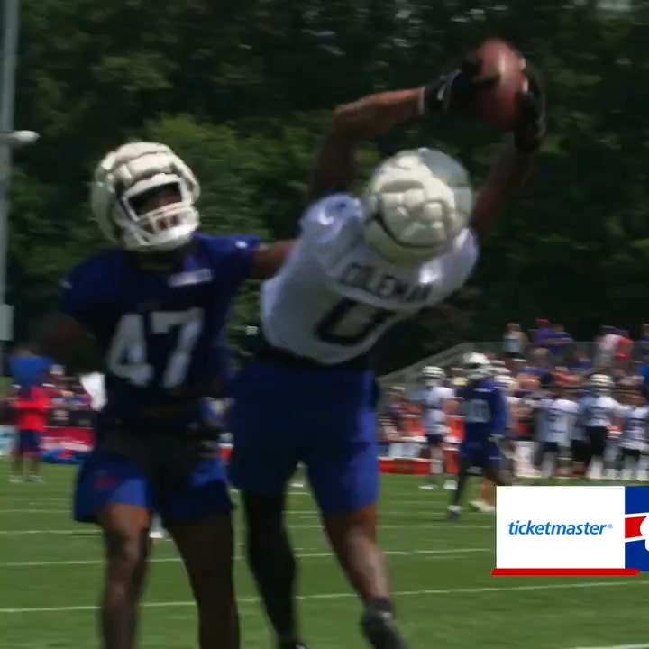 What. A. Catch. 😱 Josh Allen | @KeonColeman6 | Ticketmaster