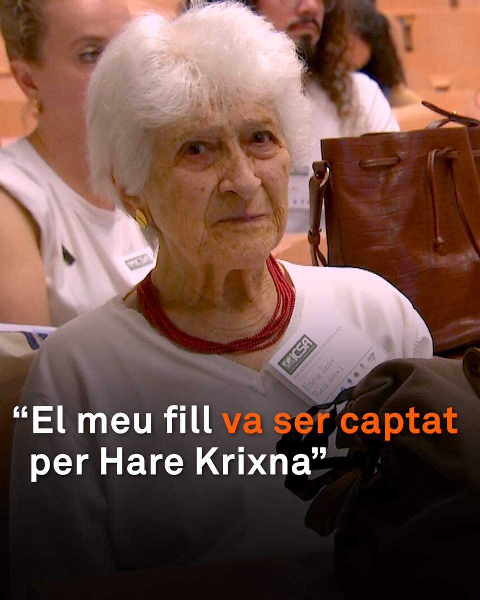 "El meu fill el va captar Hare Krixna. No era ell. Vaig dir que per aquí no passava i que el recuperaria costés el que costés." Des d’aleshores, Maria Rosa Boladeras no ha deixat de lluitar contra les sectes. Als 93 anys, segueix fent costat a les víctimes