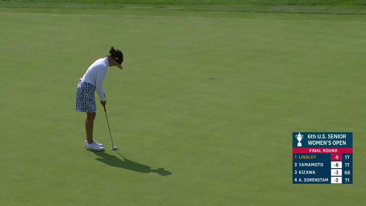 Second to none! Leta Lindley is the 2024 U.S. Senior Women's Open champion after runner-up finishes in '22 and '23.
