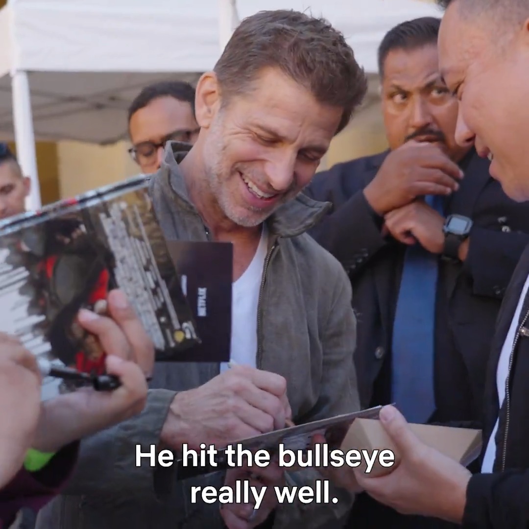 Fans agree: Zack Snyder is SNYDERYING TO THE MAX in the director’s cuts of Rebel Moon, now playing, only on Netflix 🌾❤️🔥