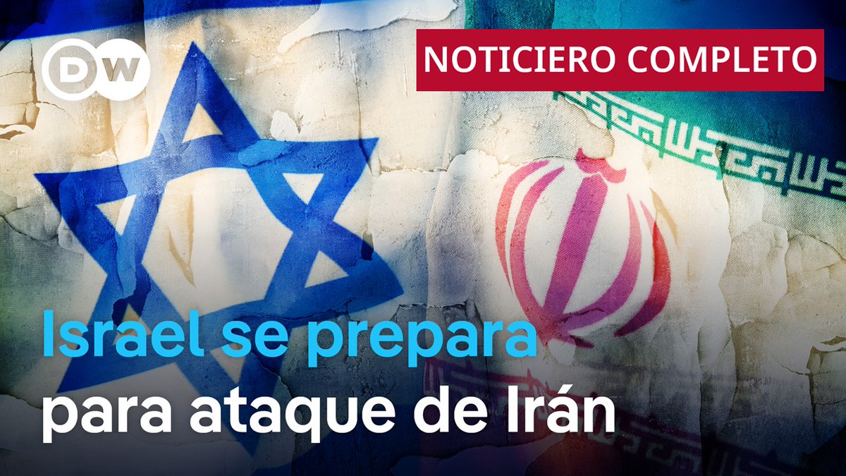 🔴 DW Noticias del 4 de agosto: Israel se prepara para una respuesta de Irán [Noticiero completo] #Iran y sus aliados, principalmente en #Libano, preparan una respuesta a asesinatos de dirigentes islamistas atribuidos o reivindicados por #Israel. /cq