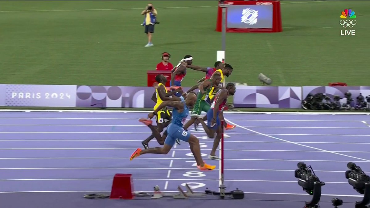 Every angle of Noah Lyles becoming the FASTEST MAN IN THE WORLD! ⚡️ ️#ParisOlympics