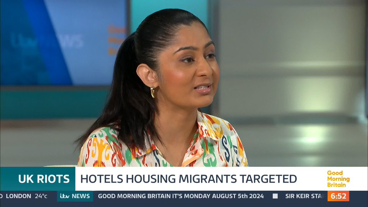 'I've received extremely racist abuse online, death threats, rape threats. The language we are seeing on the streets at the moment I've had in my inbox, letters and on social media' Zarah Sultana MP says that social media is 'fanning the flames' and is a 'very concerning area'.