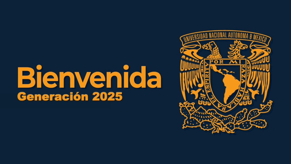 #BienvenidaUNAM2025 Hay cosas en la vida universitaria que nunca se olvidan; entonar el primer ¡#GOYA! es, sin duda, una de ellas. ¡Bienvenida, #Generación2025 de la UNAM!
