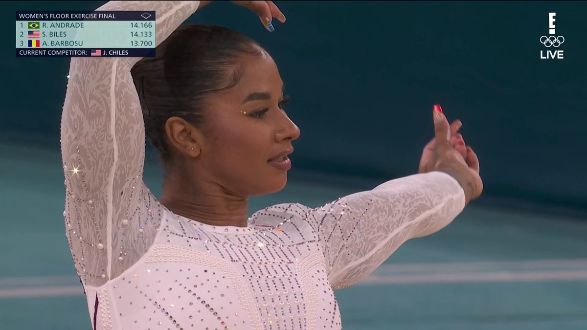 If you don’t know, now you know… JORDAN CHILES IS THAT GIRL. ✨#ParisOlympics 📺 E! and Peacock