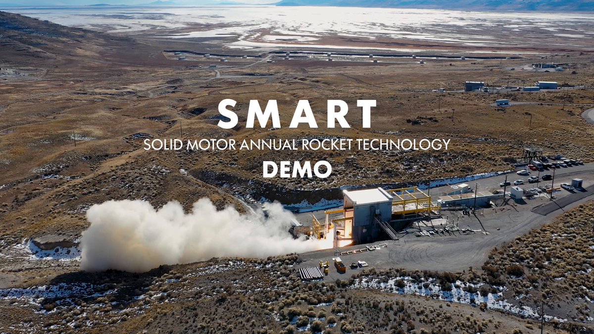 SMART Demo is our annual outcome-driven strategy for inserting industry informed innovation into #solidrocketmotor design, development, production &amp; testing. The SRM advancements demonstrated as part of SMART Demo are adding real value for our customers.