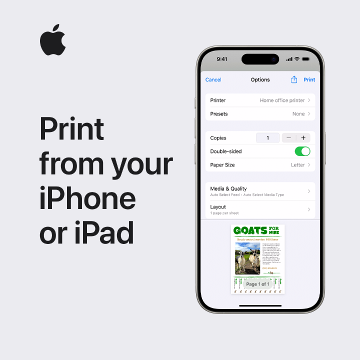 Need to print something? You can do it right from your iPhone or iPad. Here’s how to print to an AirPrint-enabled printer.