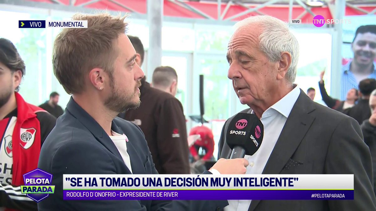 Entendiste todo Rodolfo. Ahora falta tu vuelta.