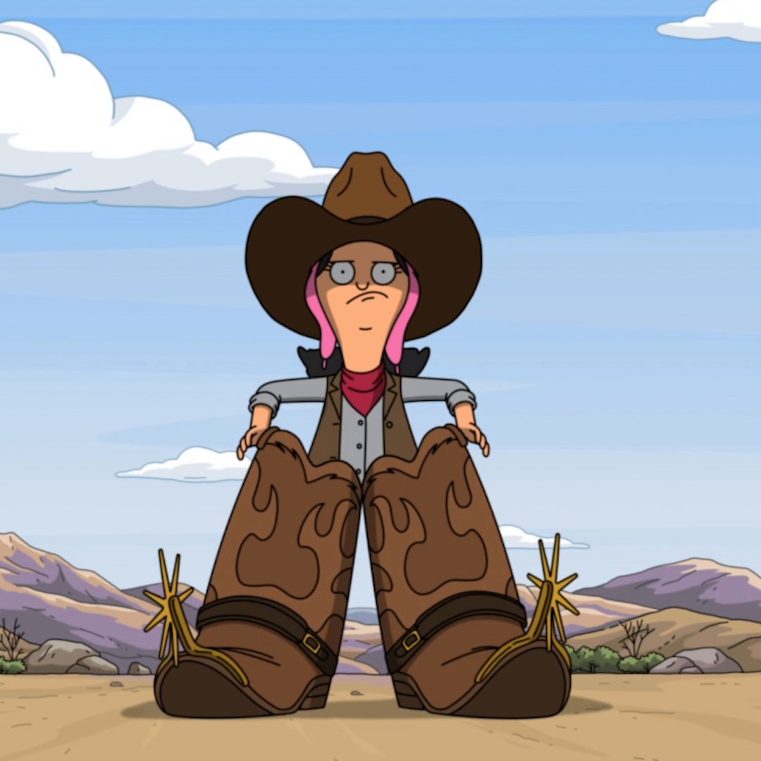 this town ain't big enough for the two of 'em. 🤠 round up your posse watch #bobsburgers anytime on Hulu!