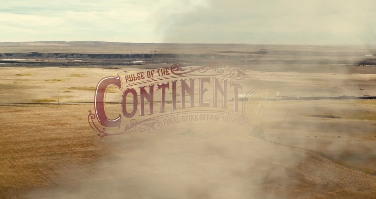 Pulse of the Continent: Final Spike Steam Tour, a documentary short film coming this fall. Revisit the magic and excitement of the Empress 2816’s epic trip from Calgary to Mexico City and back. Watch the trailer. #FinalSpikeSteamTour
