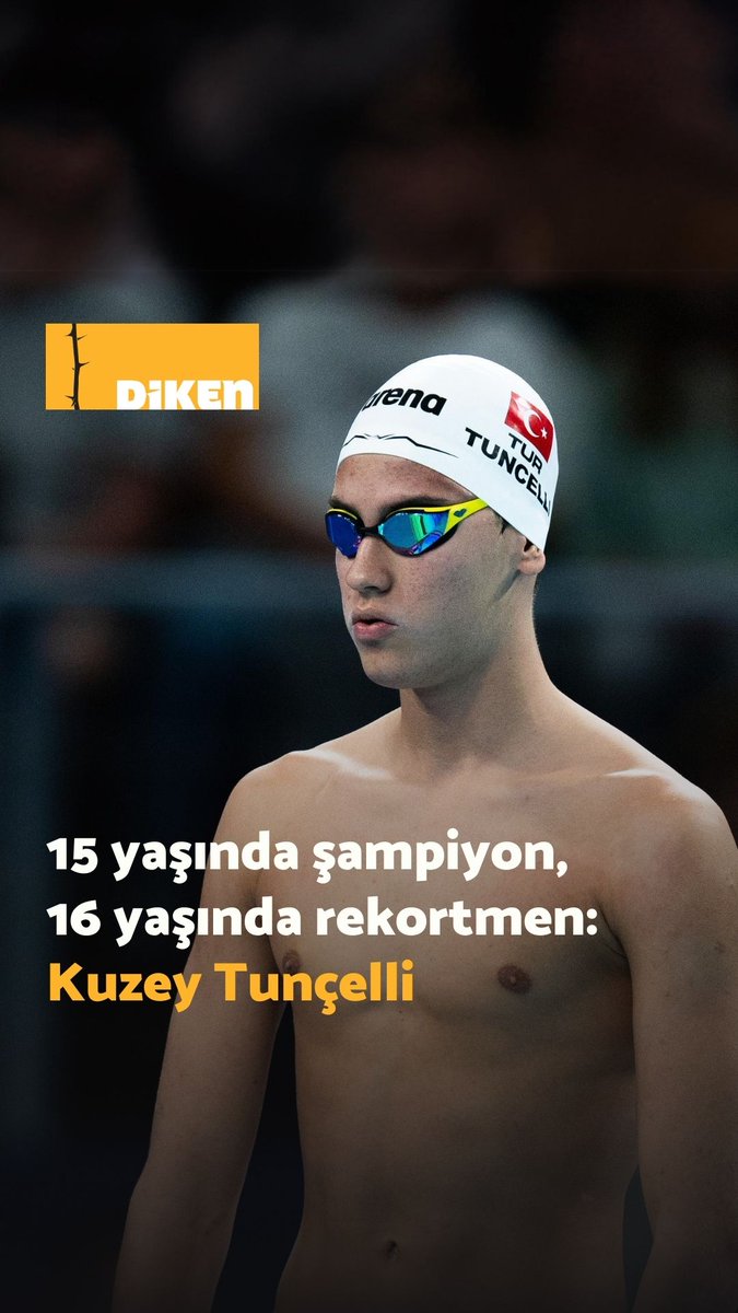 15 yaşında şampiyon, 16 yaşında rekortmen: Kuzey Tunçelli