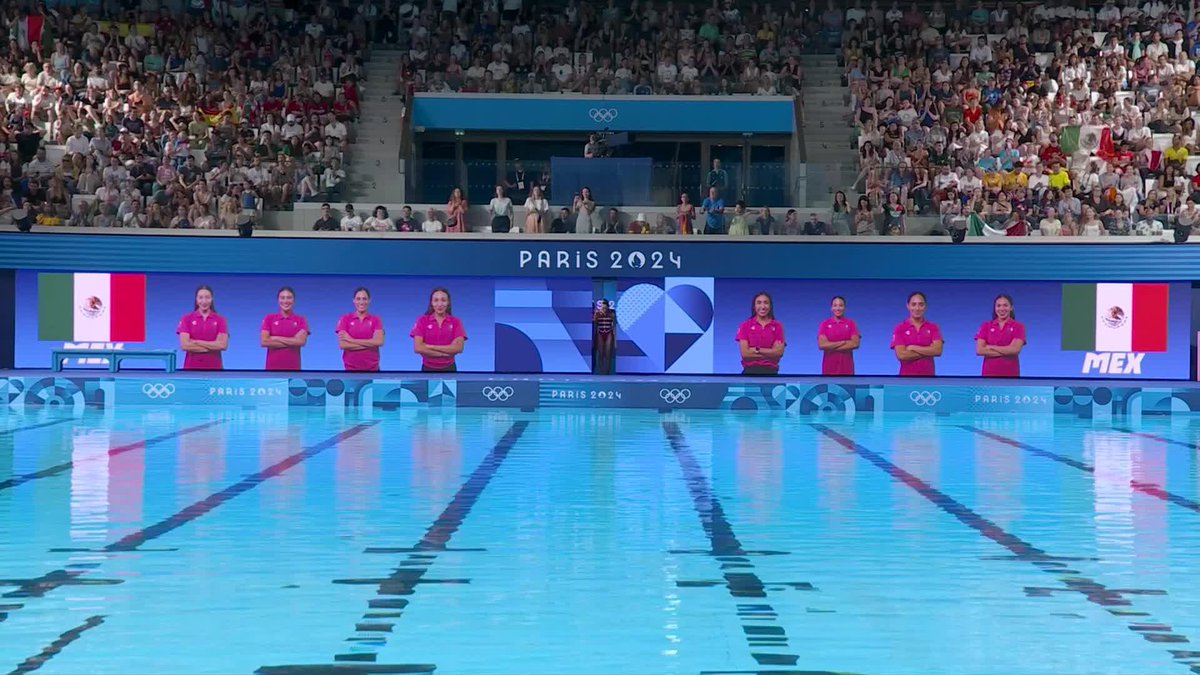 La participación de México en Natación Artística fue simplemente hermosa 😍