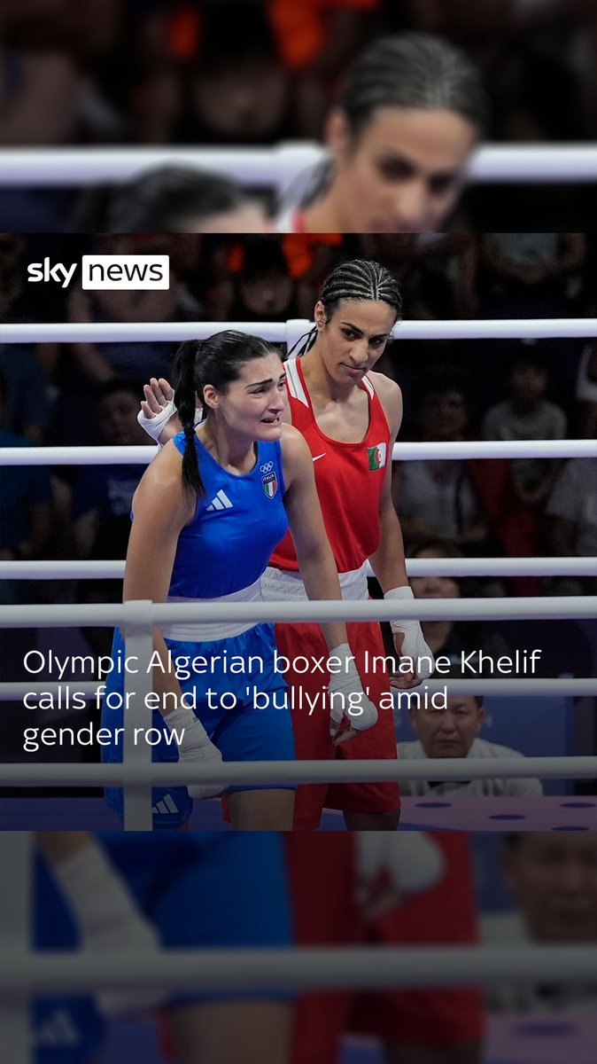 Olympic boxer Imane Khelif said the wave of hateful scrutiny she faced over misconceptions about her gender 'harms human dignity', as she called for an end to 'bullying'.