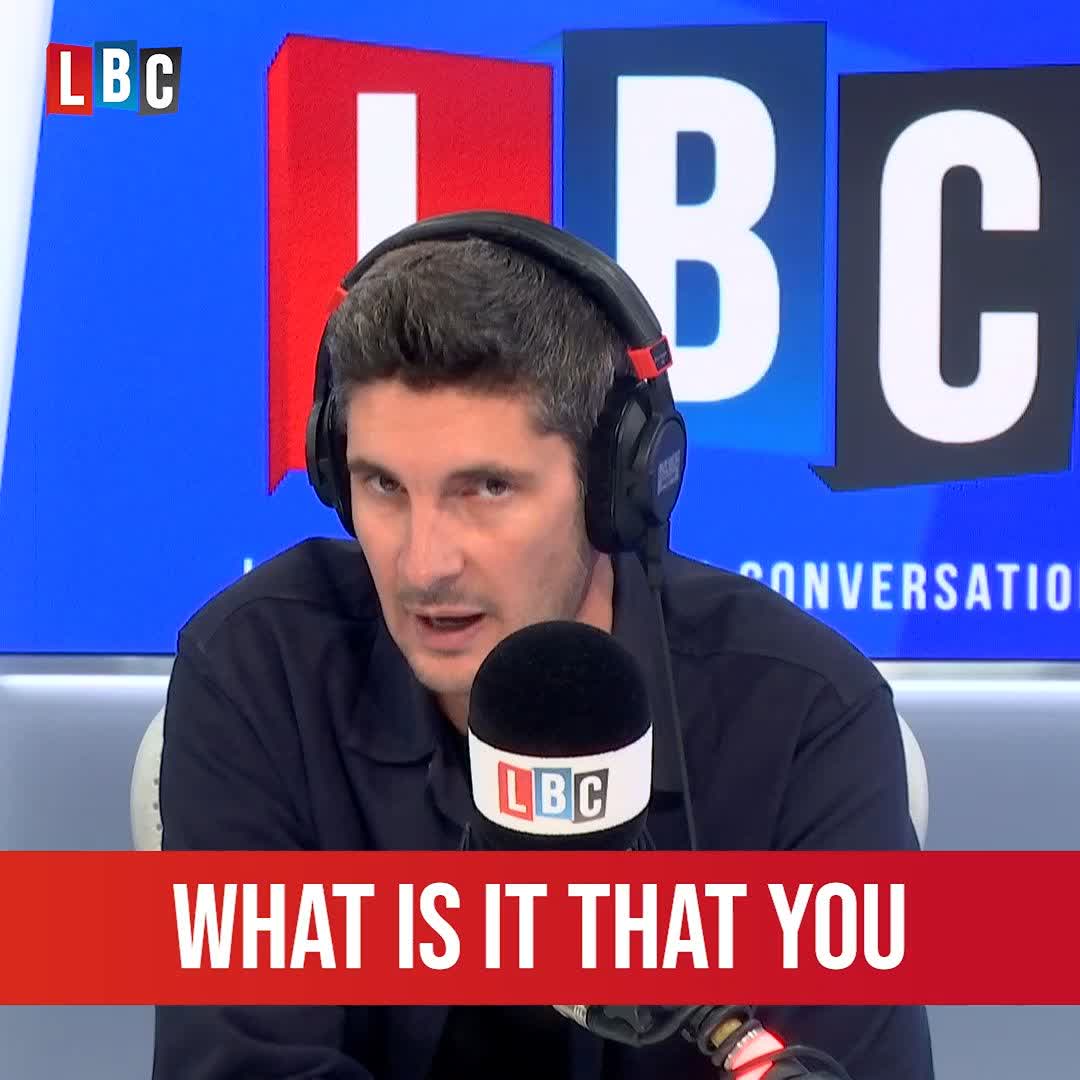 Caller Gary, who attended a far-right riot in Middlesborough, thinks Black people and those from the Middle East and Asia 'are the main culprits of causing grief.' Tom Swarbrick is having none of it.