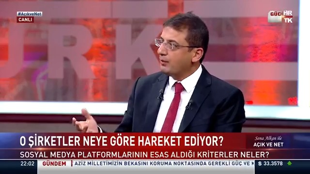 O şirketler neye göre hareket ediyor? Sosyal medya platformlarının esas aldığı kriterler neler? CHP İstanbul Milletvekili Yunus Emre Instagram'a erişim engeli polemiğini #AçıkveNet'te değerlendirdi.