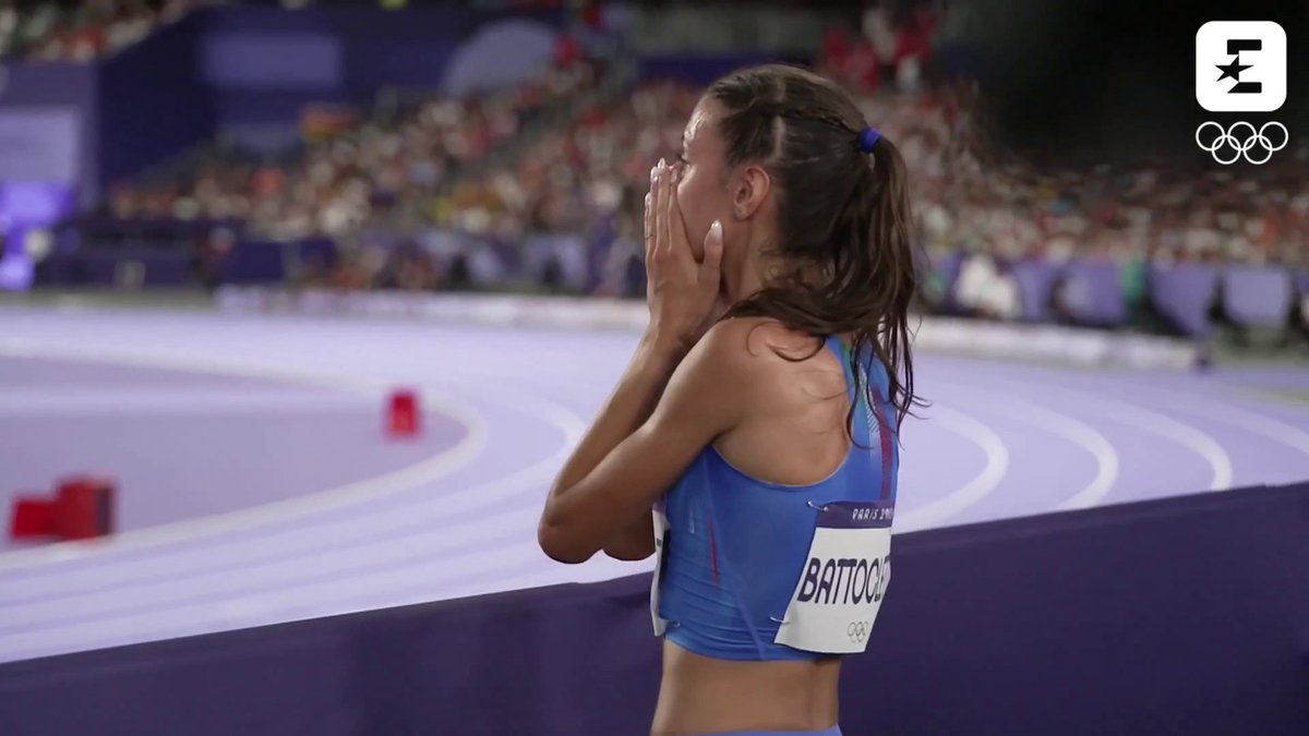 Nadia fermati: sei bronzo olimpico ๐๐ฃ #HomeOfTheOlympics #Paris2024 #Battocletti #ItaliaTeam