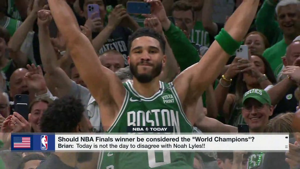 Brian Windhorst says that the Celtics' roster could win gold in the Olympics “If the Boston Celtics were in this [Olympic] tournament, I think they'd have a very good chance to win it.” (🎥 NBA on ESPN )