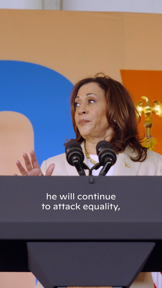 Project 2025 is proof: If Donald Trump wins in November he will continue to attack equality, take away freedoms, and undermine our democracy.