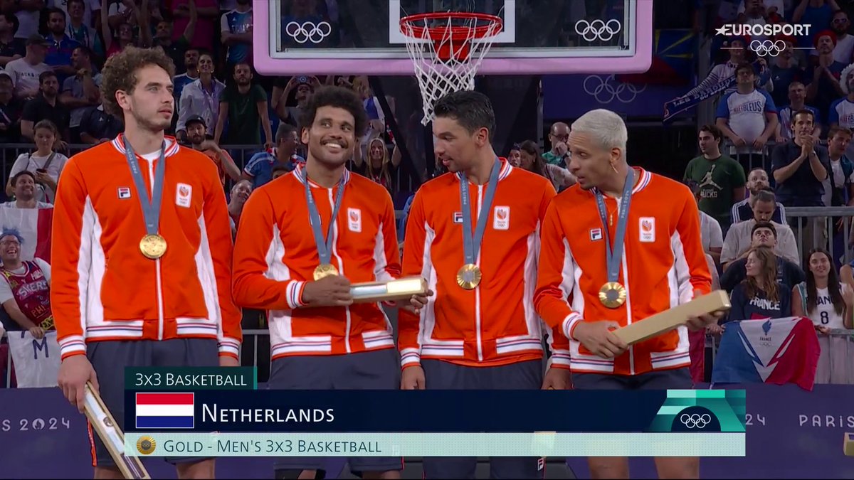 🔥🇫🇷 | 3x3 goud voor de eeuwigheid! 🥇🥇 #Paris2024 📺 Stream Paris 2024 op HBO Max