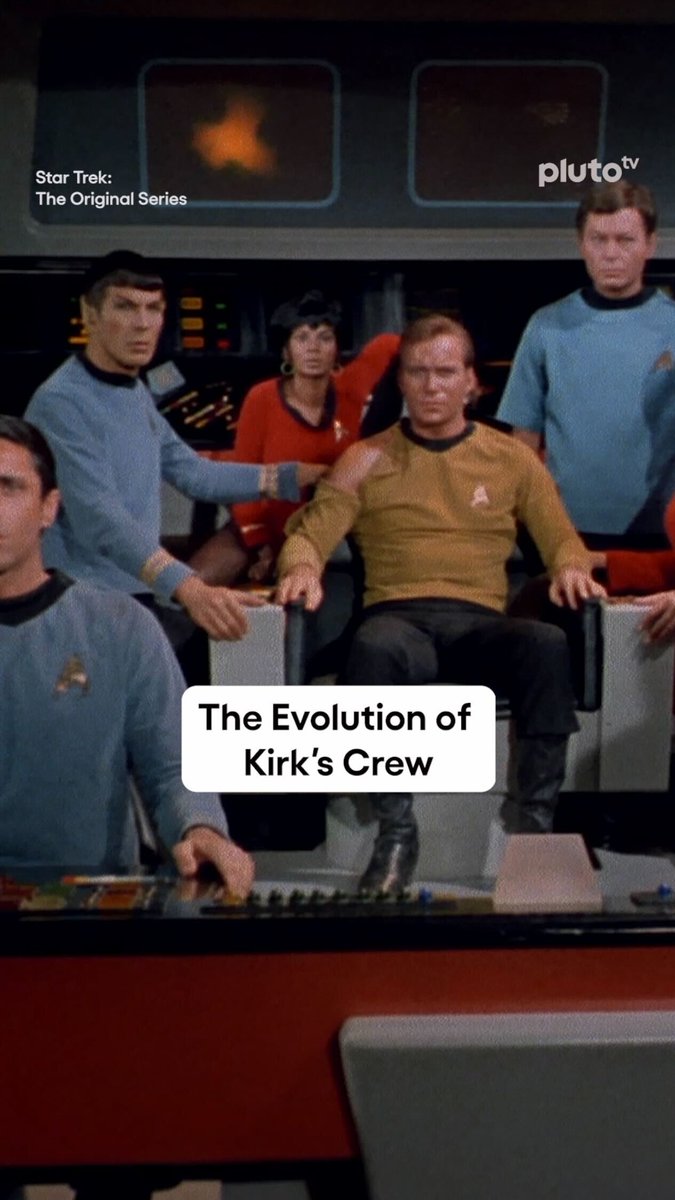 Boldly going through the decades. 🖖 Stream EVERY #StarTrek movie on Pluto TV!