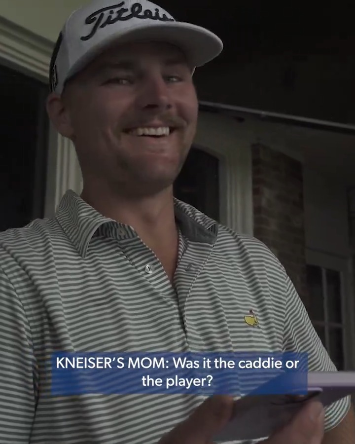 26-year-old George Kneiser has never made a TOUR start ... until now. He called his mom after he was successful at the Wyndham Championship Monday Qualifier ❤️