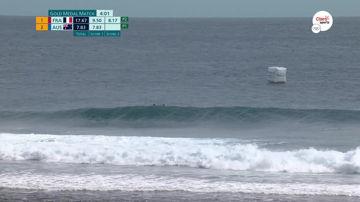 ¡NADIE SE LO QUIERE PERDER! 😱🐋🏄‍♂️ Hasta esta ballena estuvo pendiente de las finales de surf en #Paris2024, seguro si hubiera podido, las habría visto por Claro Sports 😉 #ParísEsTuyo