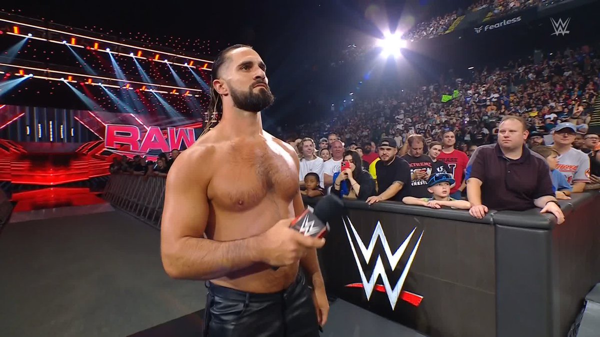 .player/coach has heard ENOUGH from both Seth Rollins AND Drew 😳 #WWERaw