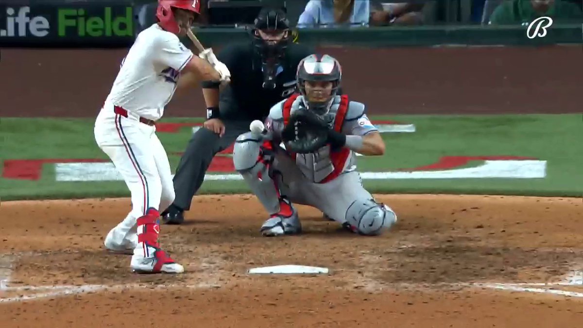 Josh Smith's bat flip game >>> Texas Rangers | #StraightUpTX | @BallySports 📺