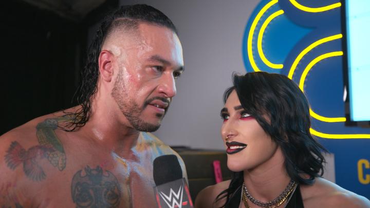 EXCLUSIVE: Damian Priest and RheaRipley_WWE state that the new Judgment Day don't know the meaning of pain, but they will soon enough. #WWERaw