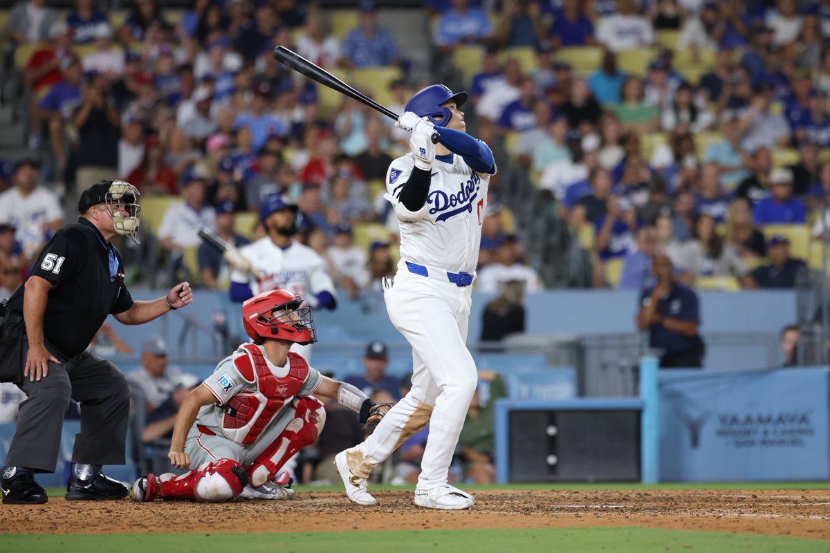 Shohei Ohtani's 34th home run gives the Los Angeles Dodgers a big insurance run.