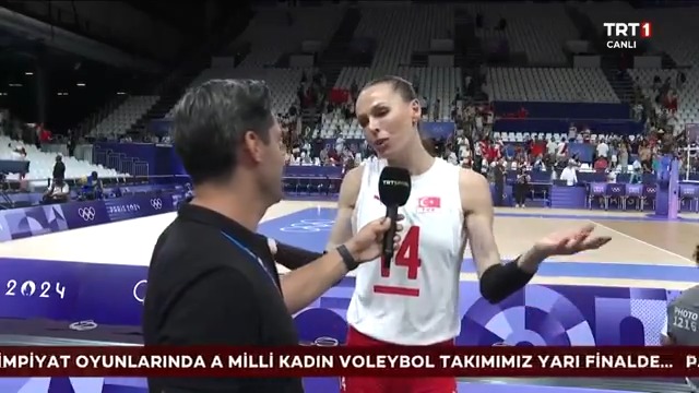 🗣️ "Ne maçtı ama ya!" 🇹🇷 Kaptan Eda Erdem, Çin galibiyeti sonrası TRT Spor'a konuştu.