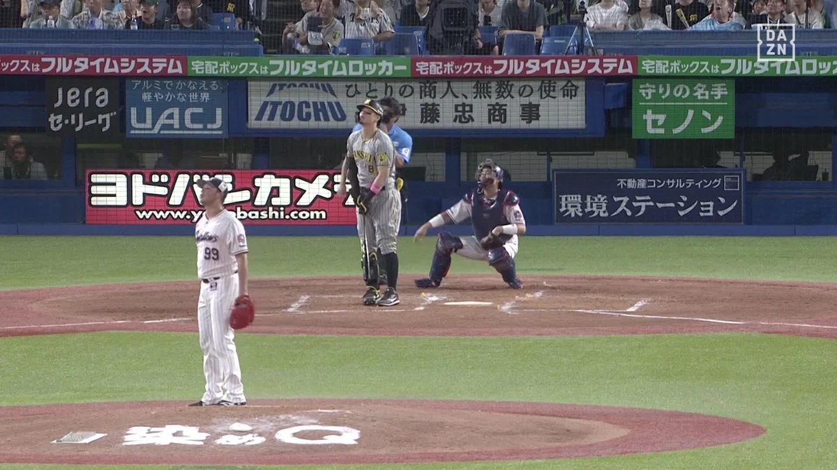 ／ シバき上げた ＼ #佐藤輝明 打った瞬間の一発 3試合連続の9号2ラン これで8試合連続マルチ安打 ⚾プロ野球(2024/8/6) 🆚ヤクルト×阪神 📱Live on DAZN #DAZNプロ野球 #tigers