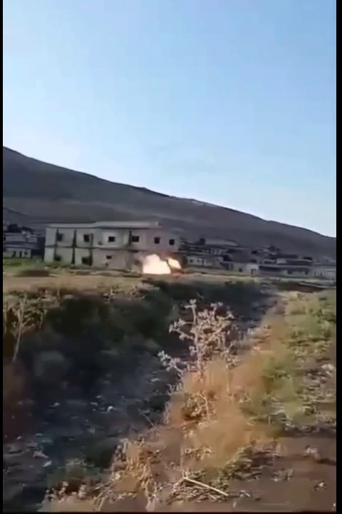 🔴 More footage shows Hezbollah drones hitting civilian areas in Israel 🎥 Credit: Clause 27A of Israel's Copyright Law