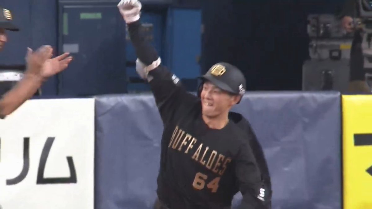 オリックス #大里昂生 選手がプロ初ホームランを放つ㊗️🎉 #Bs2024 👇ライブ配信はこちら