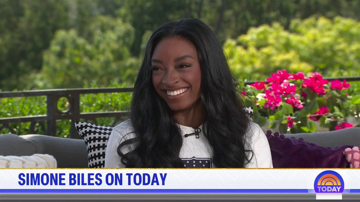 This morning, Simone Biles speaks to Hoda Kotb all about her four new medals at the Paris Olympics, giving Rebeca Andrade her flowers, why she wouldn’t be at the level she is today without her parents and adoption and more. ❤️ #Paris2024