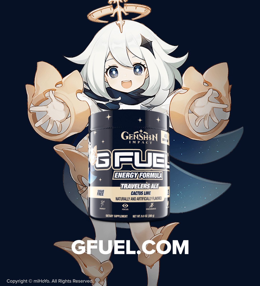 💛 𝗥𝗧 + 𝗙𝗢𝗟𝗟𝗢𝗪 TO WIN A CATCUS LIME Genshin Impact x #GFUEL "𝗧𝗥𝗔𝗩𝗘𝗟𝗘𝗥'𝗦 𝗔𝗟𝗘" ENERGY TUB! 🤩 2 WINNERS PICKED TOMORROW BC THESE BABIES ARE FINALLY BACK IN STOCK!