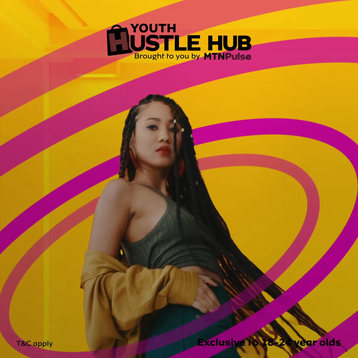 Down to take your youth-owned business to the top? Upload a 30-45” video promoting your hustle, tag us, and use the hashtags #LetsOperate, #MTNPulse &amp; #YouthHustleHub, and you could bag up to R75k! T&amp;C apply