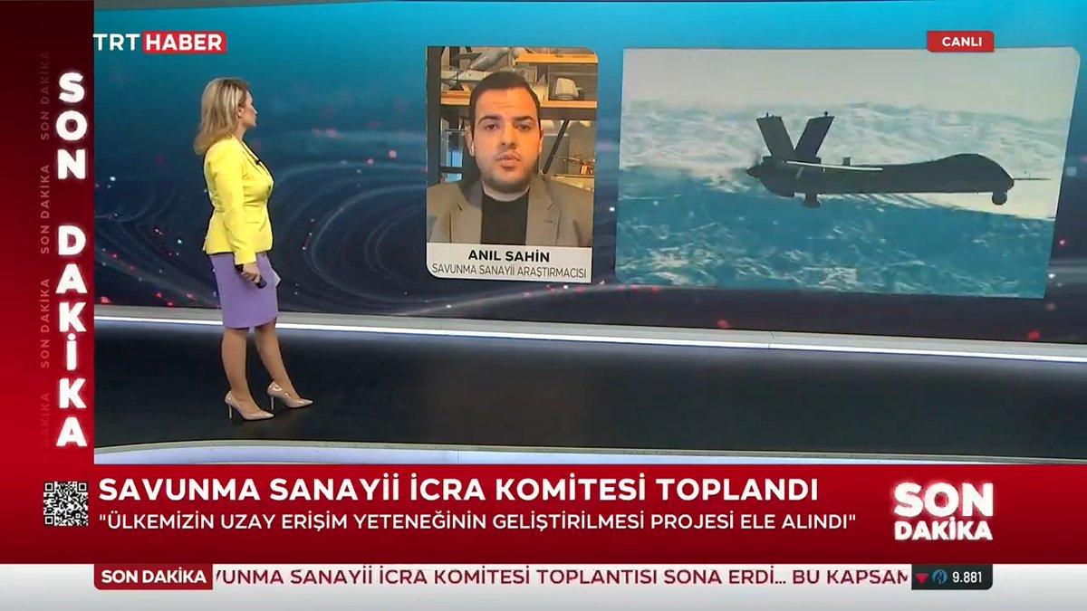 (Türkiye'ye çok katmanlı 'Çelik Kubbe') "Çelik Kubbe ile birlikte Türkiye kendi katmanlı hava savunma sistemini oluşturacak. Hem sensör tarafında hem de füze sistemi alanında entegre bir sisteme yerli imkanlarla kavuşmuş olacağız." Anıl Şahin - Savunma Sanayii Araştırmacısı