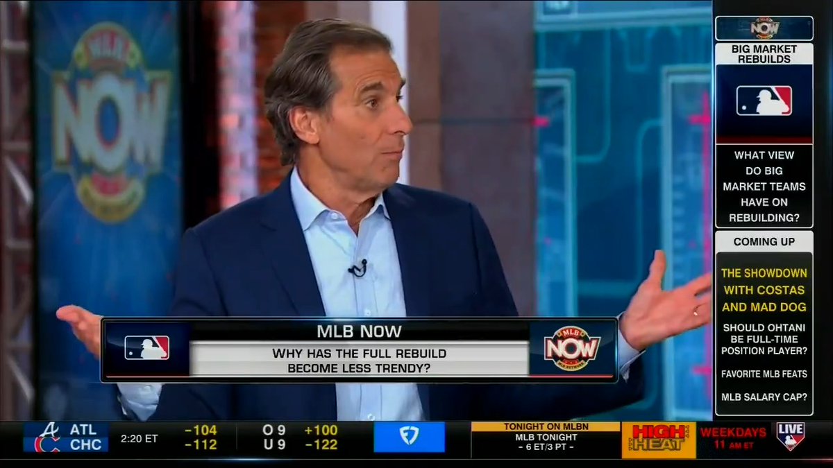 This was May 26th, Brian Kenny said the Padres as well as the Red Sox, Cardinals and Mets should rebuild. Since then: Padres: 35-26 (.574) Red Sox: 34-27 (.557) Mets: 38-25 (.603) Cardinals: 34-30 (.531)
